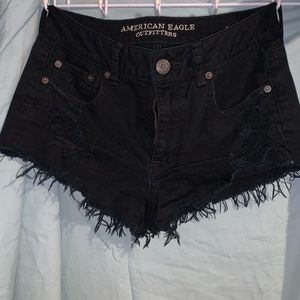 Short-Cut High Waisted Jeans